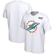 Wholesale Cheap Miami Dolphins Nike Primary Logo Legend NFL 100 Performance T-Shirt White
