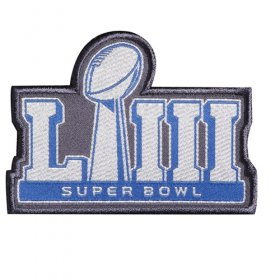 Wholesale Cheap Stitched NFL 2019 Super Bowl LIII Jersey Patch