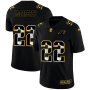 Wholesale Cheap Carolina Panthers #22 Christian McCaffrey Men's Nike Carbon Black Vapor Cristo Redentor Limited NFL Jersey
