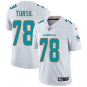 Wholesale Cheap Nike Dolphins #78 Laremy Tunsil White Men's Stitched NFL Vapor Untouchable Limited Jersey