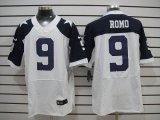 Wholesale Cheap Nike Cowboys #9 Tony Romo White Thanksgiving Throwback Men's Stitched NFL Elite Jersey