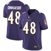 Wholesale Cheap Nike Ravens #48 Patrick Onwuasor Purple Team Color Men's Stitched NFL Vapor Untouchable Limited Jersey