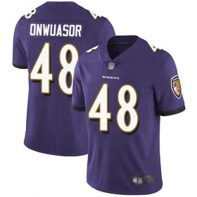 Wholesale Cheap Nike Ravens #48 Patrick Onwuasor Purple Team Color Men\'s Stitched NFL Vapor Untouchable Limited Jersey