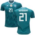 Wholesale Cheap Germany #21 Gundogan Away Soccer Country Jersey