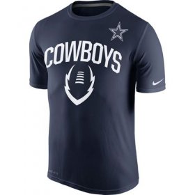 Wholesale Cheap Dallas Cowboys Nike Legend Icon Performance T-Shirt Navy Blue