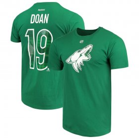 Wholesale Cheap Arizona Coyotes #19 Shane Doan Reebok St. Patrick\'s Day Name & Number T-Shirt Green