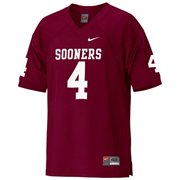 Wholesale Cheap Oklahoma Sooners #4 Red Jersey