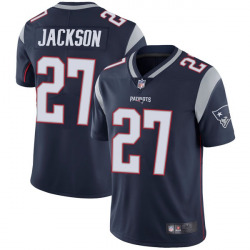 Wholesale Cheap Men\'s New England Patriots #27 J.C. Jackson Limited Team Color Vapor Untouchable Navy Jersey