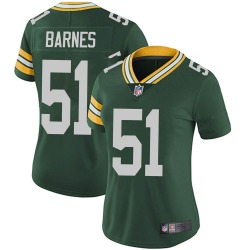 Wholesale Cheap Women\'s Green Bay Packers #51 Krys Barnes Limited Green Team Color Vapor Untouchable Jersey