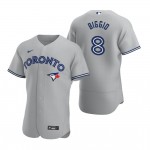 Wholesale Cheap MLB Toronto Blue Jays #8 Cavan Biggio Gray 2020 Nike FlexBase Jersey