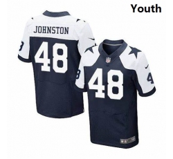 Wholesale Cheap Youth Dallas Cowboys #48 Daryl Johnston Nike Thanksgivens Limited Jersey