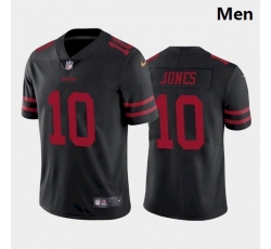 Wholesale Cheap Men San Francisco 49ers #10 Mac Jones Black 2021 Draft Jersey