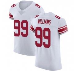 Wholesale Cheap Nike Giants #99 Leonard Williams White Men\'s Stitched NFL New Elite Jersey