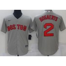 Wholesale Cheap Men's Boston Red Sox #2 Xander Bogaerts Grey New Cool Base Stitched Nike Jersey
