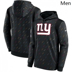 Wholesale Cheap Men New York Giants Nike Charcoal 2021 NFL Crucial Catch Therma Pullover Hoodie