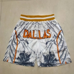 Wholesale Cheap Men\'s Dallas Mavericks Black Transfer Shift Shorts